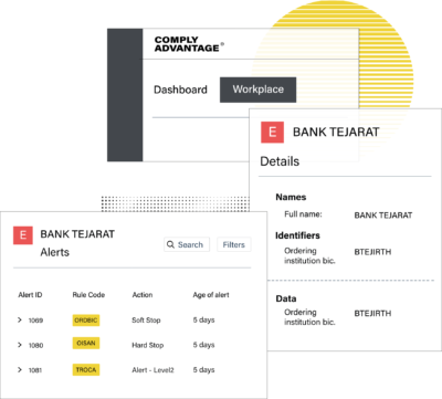 Alerts transaction monitoring